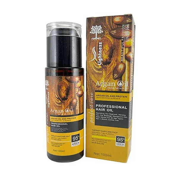 روغن مو آرگان لایتنس - تنظیم کننده چربی سر